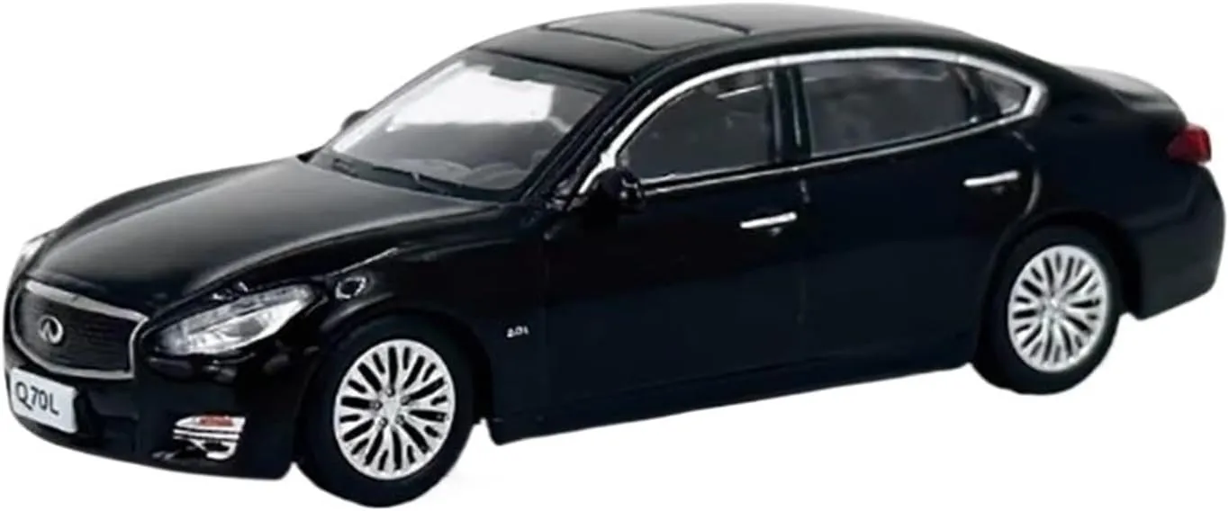 Mini Alloy sedentary scanty neat gel Car Model Simulation Collection Ornament Mini Simulation Toys(White) 1��64 for Q70L 2018 Infiniti 
