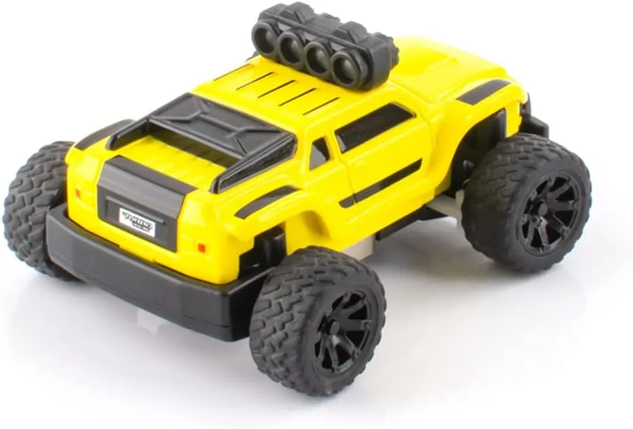 Model Car Full Proportional RTR Kit Toys (Monster Truck Yellow) 1:76 Turbo Racing Scale RC Sport Car$ Table Racing Remote wagon Control Mini 
