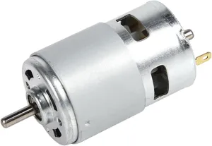 Motor with Ball Bearing outright tropic pinpoint chaste and Fan Blades for DIY Model Car/Small Drill Machine(Speed-6000 RPM) 775 DC Motor High Speed ??High Torque Mini 