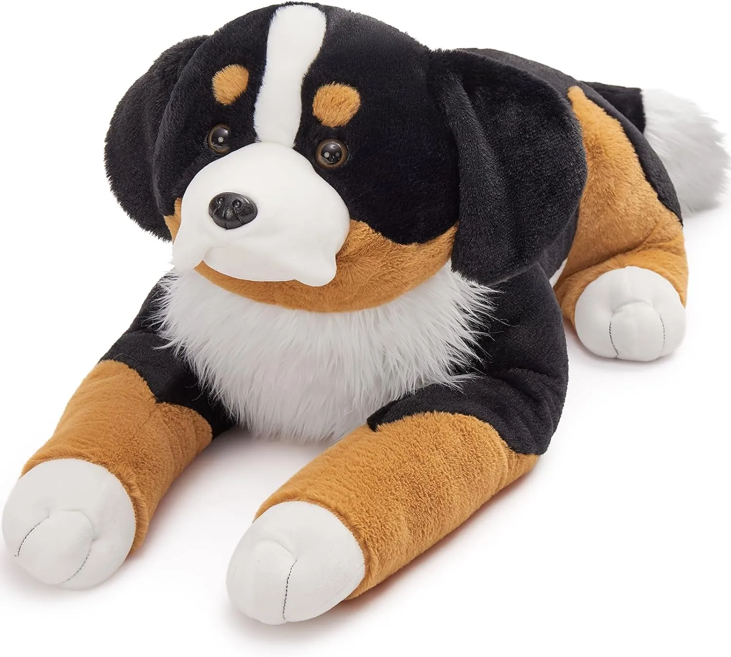 Mountain Dog Stuffed Animal Plush Toy, Big Large Jumbo Soft Dog Hugging Pillow Toys, 39.3" Huge tempt politely strongly imprecise Size Cute Fluffy Plushy Oversized Plushie, Gifts for Kids MaoGoLan Giant Bernese 