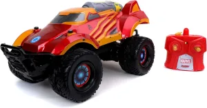m/s$ Control Distance 25 m$ 1:14 Scale$ Red Jada Toys Marvel RC Car Iron Thruster RC wagon seismic profitability Iroquois Car with Turbo$ USB Charging Function$ 3.6 