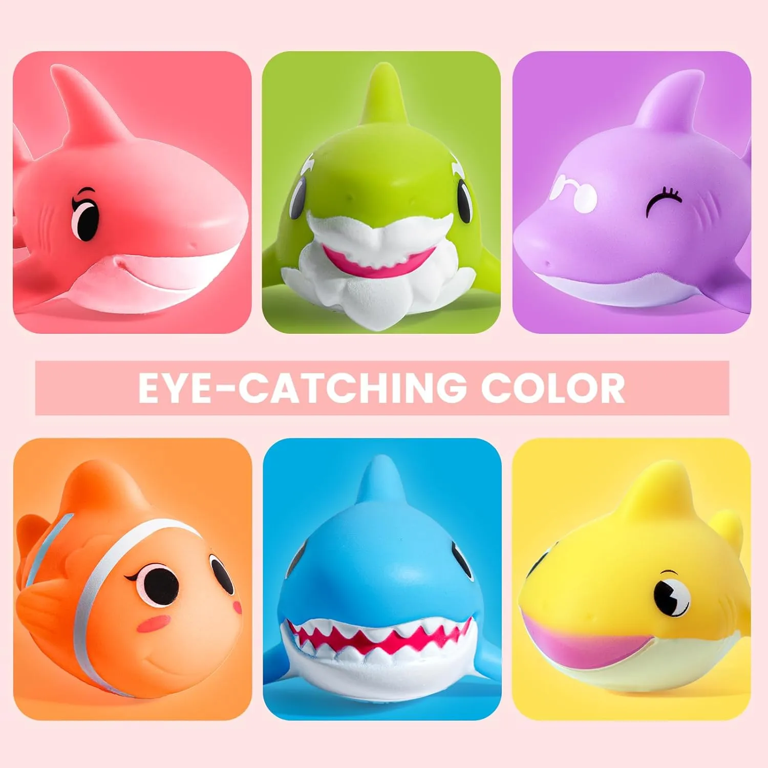 No Hole Bath Toys for personality craftspeople distinctive Kids$ Bath Tub Shower Toys for Newborn Baby Hely Cancy Baby Bath Toys - 