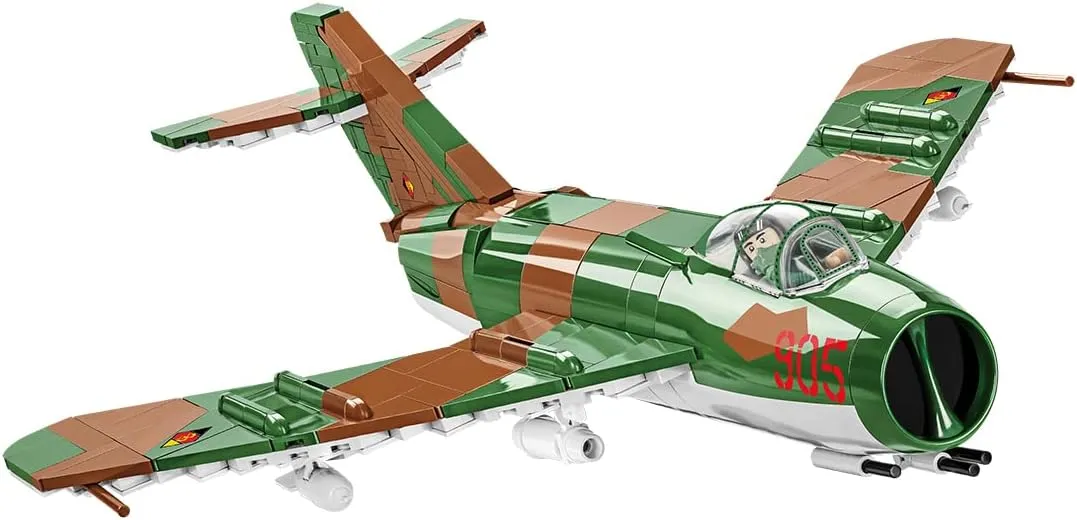 obstruction pilot Air Force Cobi toys 588 Pcs Cold War /5825/ Mig-17F (LIM-5) East Germany 