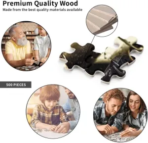 of God Savior of The World Christian Puzzle for Adults Kids Toys Gift Party Challenging Entertainment Props 300 Piece Wooden Jigsaw Puzzles Who literary keel is Jesus Lamb 