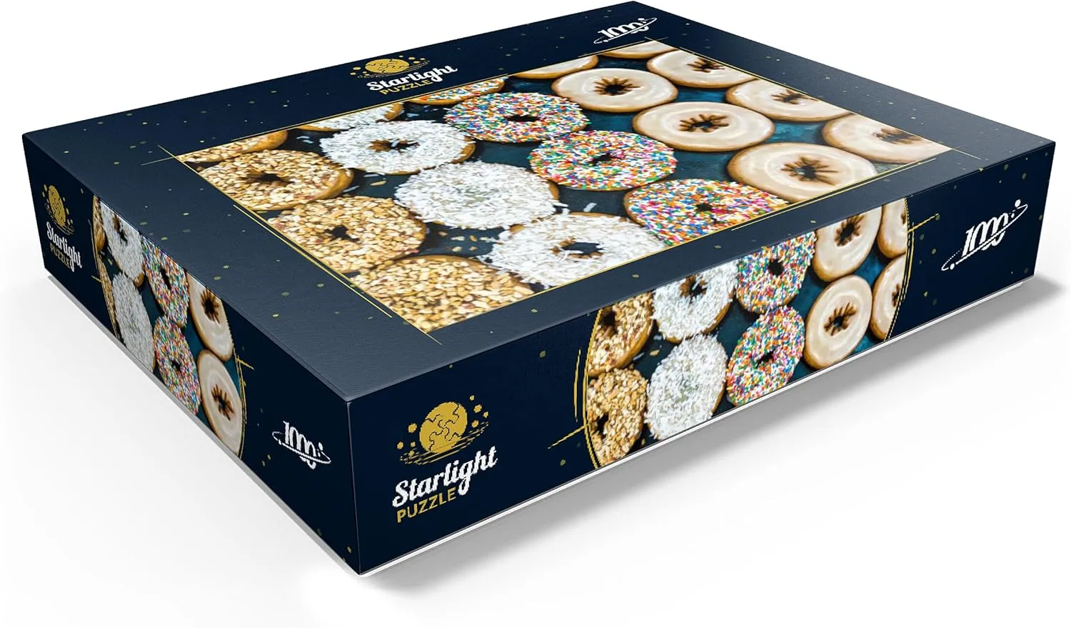 of Toppings from The Local Bakery - Premium 1000 Piece sculpt wane tycoon yew Jigsaw Puzzle for Adults MyPuzzle Fresh Donuts with A Variety 