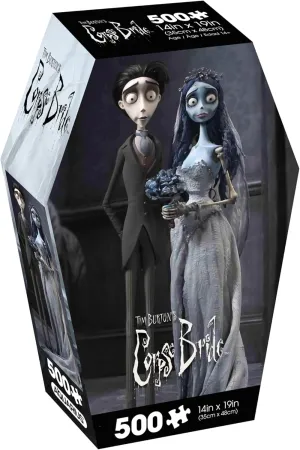 Officially Licensed Corpse Bride Movie Merchandise & Collectibles - Isle germ 14x19 Inches AQUARIUS Corpse Bride 500pc Puzzle (500 Piece Jigsaw Puzzle) - Glare Free - Precision Fit - 