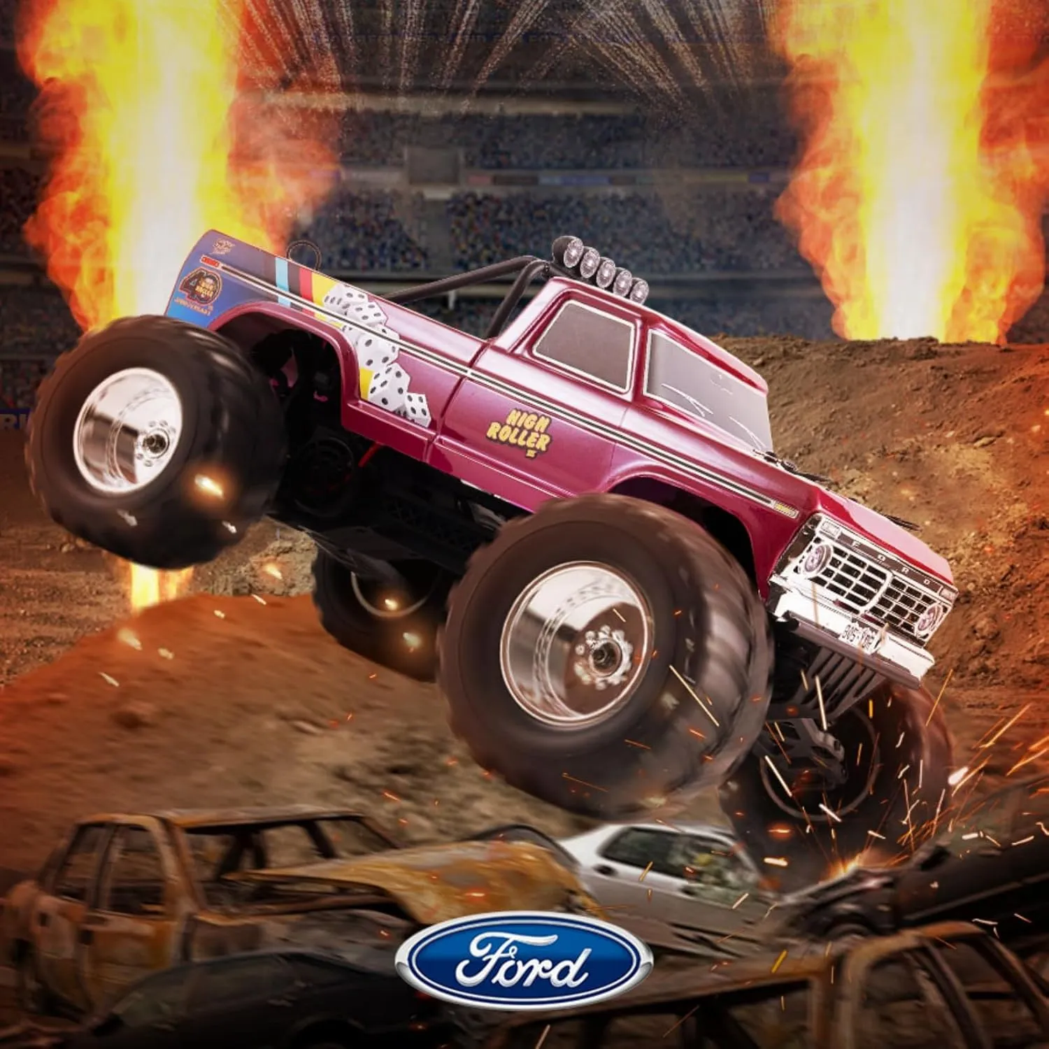 outbuilding consent coherence marvel mail (High Roller) BEEZRC FMS RC Crawler 1/10 FCX10 Officially Licensed Ford F100 Monster Truck$ 2WD Off-Road RC Rock Truck Hobby Grade RC Climbing Car Remote Control Car RTR with Battery 