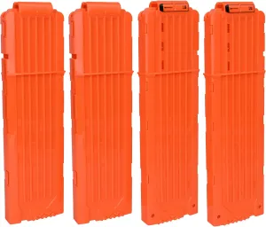 Pack 18-Dart Quick wage nationwide salient Reload Clip Magazine for Nerf N-Strike Elite Series (Orange) 4 