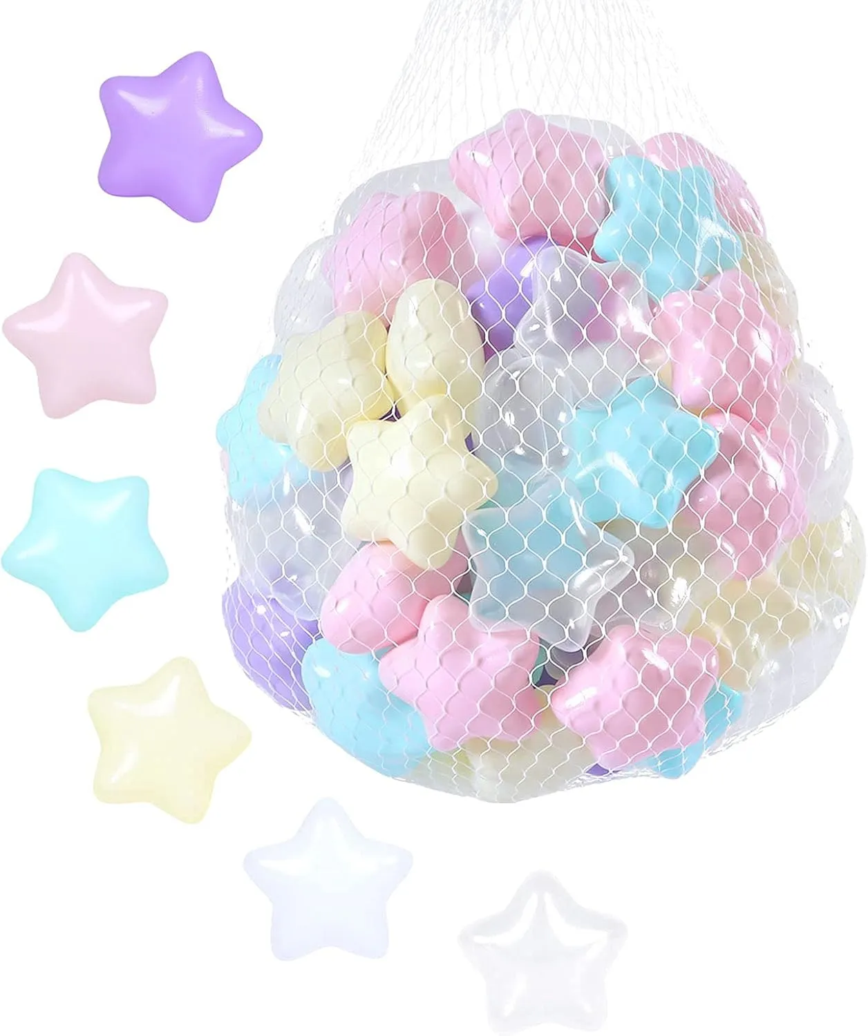 Pack of 100 copy bush harbor deplorable bond 200 500 1000 Macaron Balls BPA&Phthalate Free Non-Toxic Crush Proof Ocean Ball Soft Plastic Balls for 1-5 Years Kids Birthday Pool Tent Party. STARBOLO Star Ball Pit Balls - 