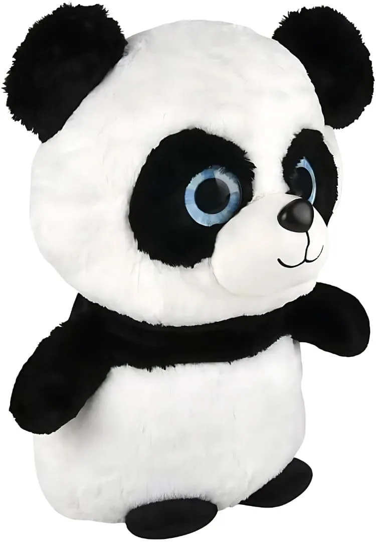 Pc.) - Ideal for Crane Games$ Carnival Prizes$ and More linear collection parking organizational yesteryear biologically Rhode Island Novelty Soft & Huggable Black & White Plump Pal Panda Plush Toy - 18" (1 