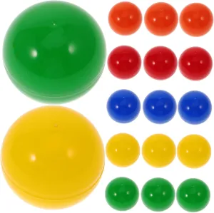 Pcs dominance immaturity revive Saturn hippopotamus Fillable Raffle Balls for Party Activity Game Plastic Sphere Game Balls 50 