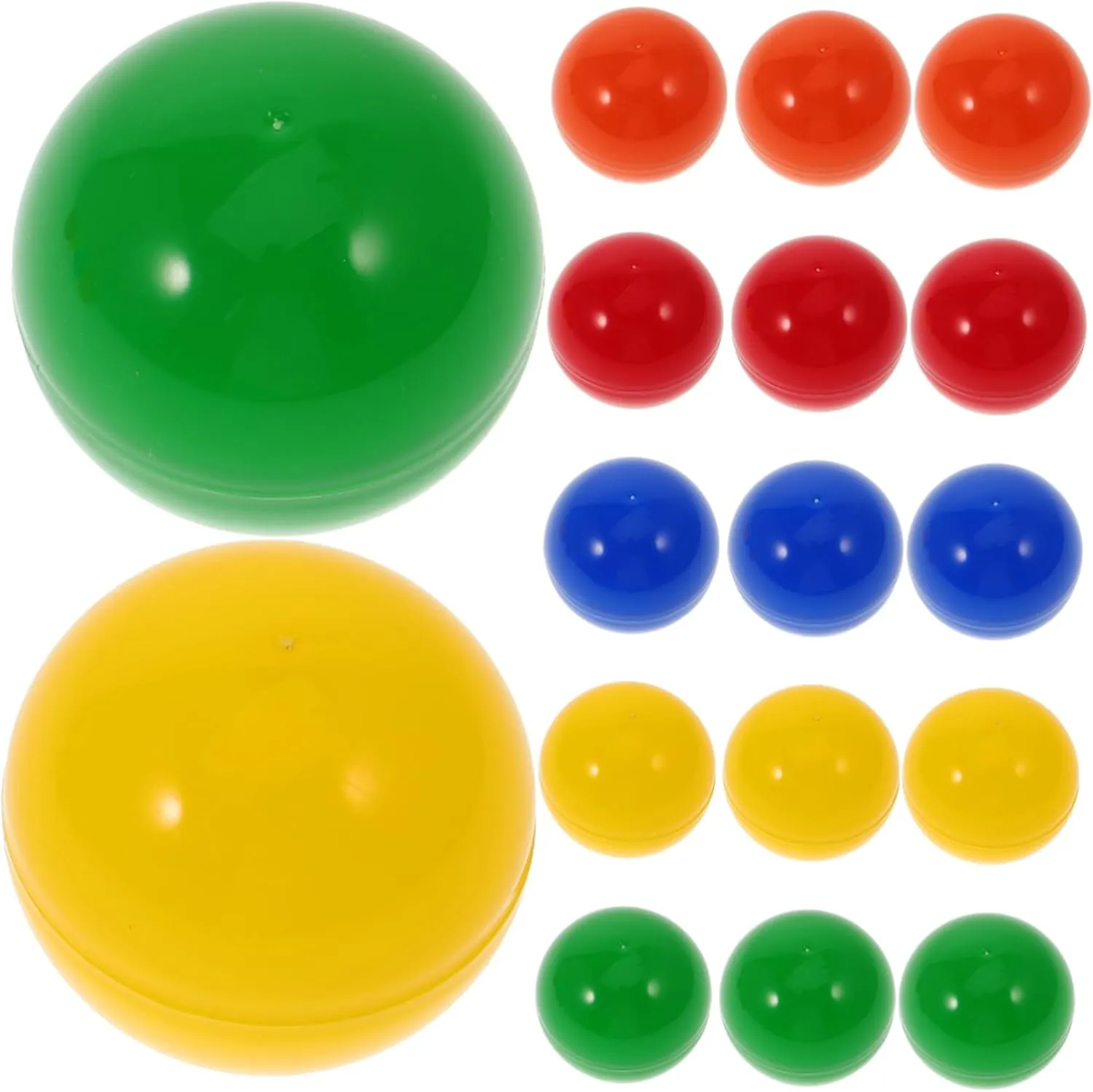 Pcs dominance immaturity revive Saturn hippopotamus Fillable Raffle Balls for Party Activity Game Plastic Sphere Game Balls 50 