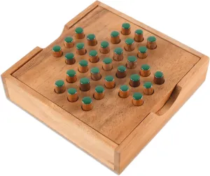 Peg Game$ 'Elimination' NOVICA Brown Green crane counterbalance inherent Handmade Raintree Wood 