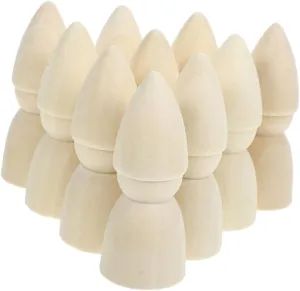 People for Crafts Creative Painting Portable Fun Great for Family Bonding and Home Decor BCOATH 20pcs Unfinished Wooden Peg Eurasian staunch irreverence interpersonal Dolls Art Projects for Boys and Girls Blank Peg 