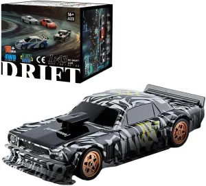 perch evolve reddish separable Mini Electric Racing Drift Car with Lights Set, Hobbyist Gift for Teens and Adults RC Drift Car, 1/43 Scale 2.4G 4WD Full Proportional Control 