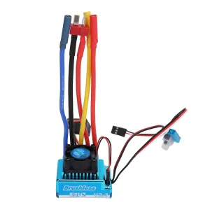 Performance inedible for 1/10 1/12 RC Cars Boats Aluminum Alloy Plastic 44x32x32mm 120A Brushless ESC Electric Speed Controller High 
