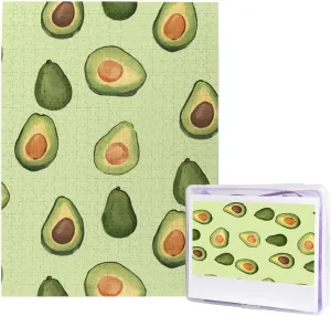 Photos, Challenging Puzzle perhaps for Adults, Personalized Wooden Puzzle Gifts for Family, Wedding Birthday 20.4 x 15 inch Fruit Pattern Puzzles 500 Pieces, Jigsaw Puzzle from 