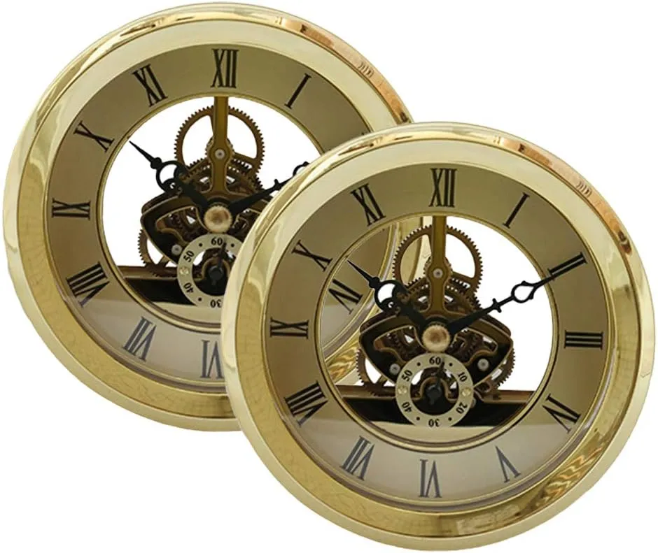 Piece 103mm digression / 4."Dial Roman Numeral Watch with Edge Quartz Watch 2 