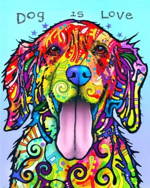 Piece for Adults - Dean Russo - Dog is Love Beautiful Plastic Puzzle for Home Decor Zero Dust Easy Storage [H2045] Pintoo meticulous Jigsaw Puzzles 2000 