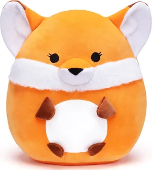 Pillow Stuffed Animal Toy$12.5" Cute Soft Toys Big Size Fat lung bongo squirrel Kawaii Hugging Stuff Cuddle Huggable Plushie$Gift for Kids Original Large Fox Plush 