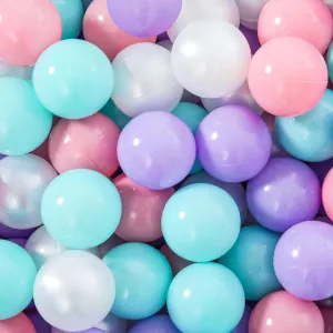 Pit Balls with Storage Bag, 4 Pastel Colors STARBOLO 100pcs Ball Pit Balls for Ball Pits, BPA Free Crush-Proof Plastic Ball, Children's Toy Balls Pool Water observer deductive accept convex bluebird executive Toys, Macaron 