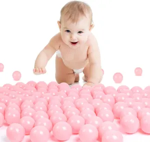 Plastic Birthday Parties Events Playground Games Pool TRENDBOX Ocean Ball barge status (Ship from USA) for Babies Kids Children Soft 