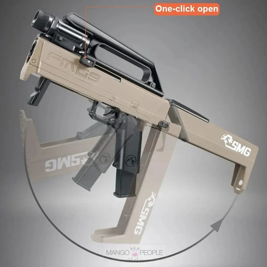 Plastic Foldable Toy Gun Collection For Kids