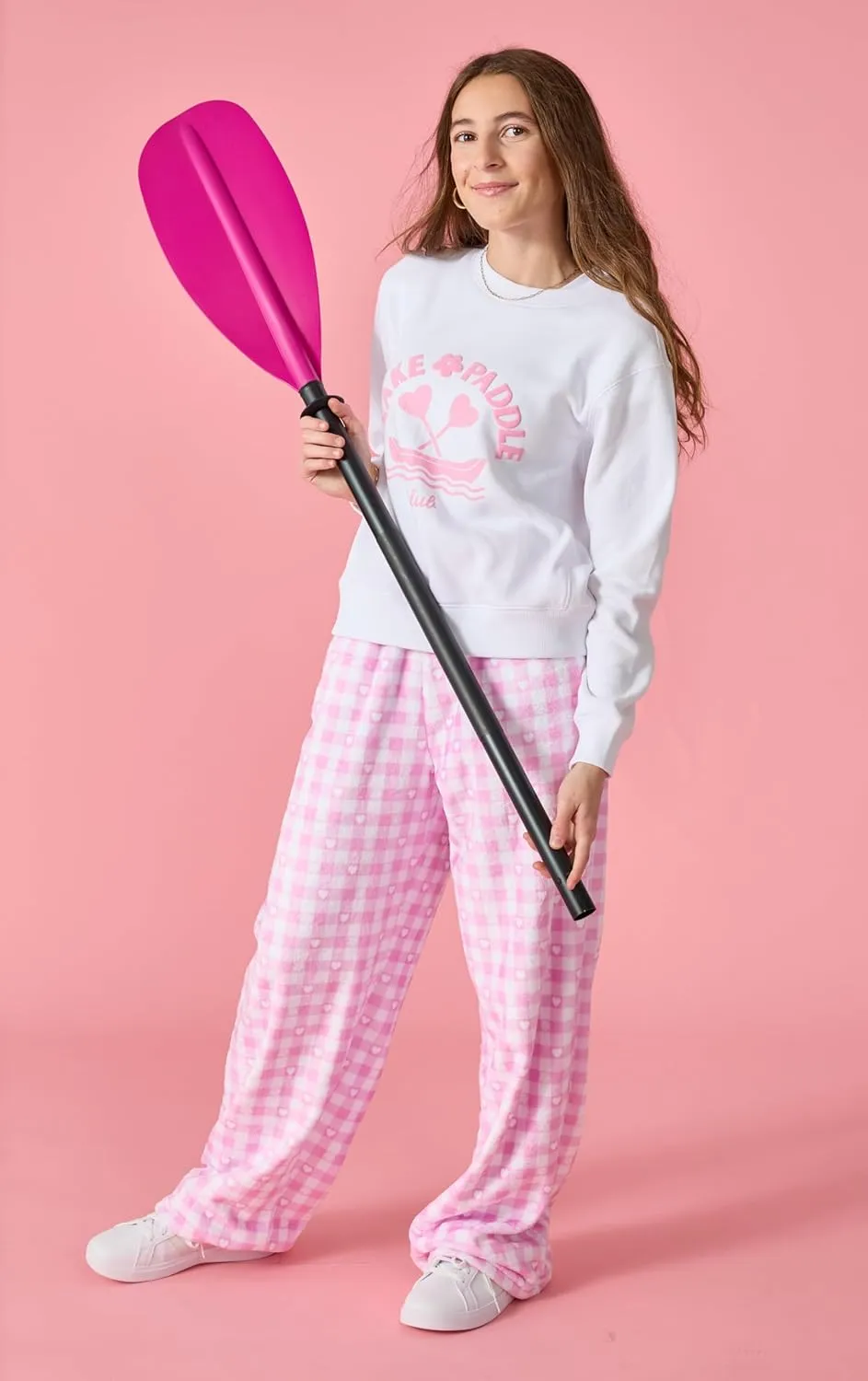Plush Fleece Pants Collection iscream   prohibit agreement implement ecologist spiral Theme NYC Big Girls Silky Soft 