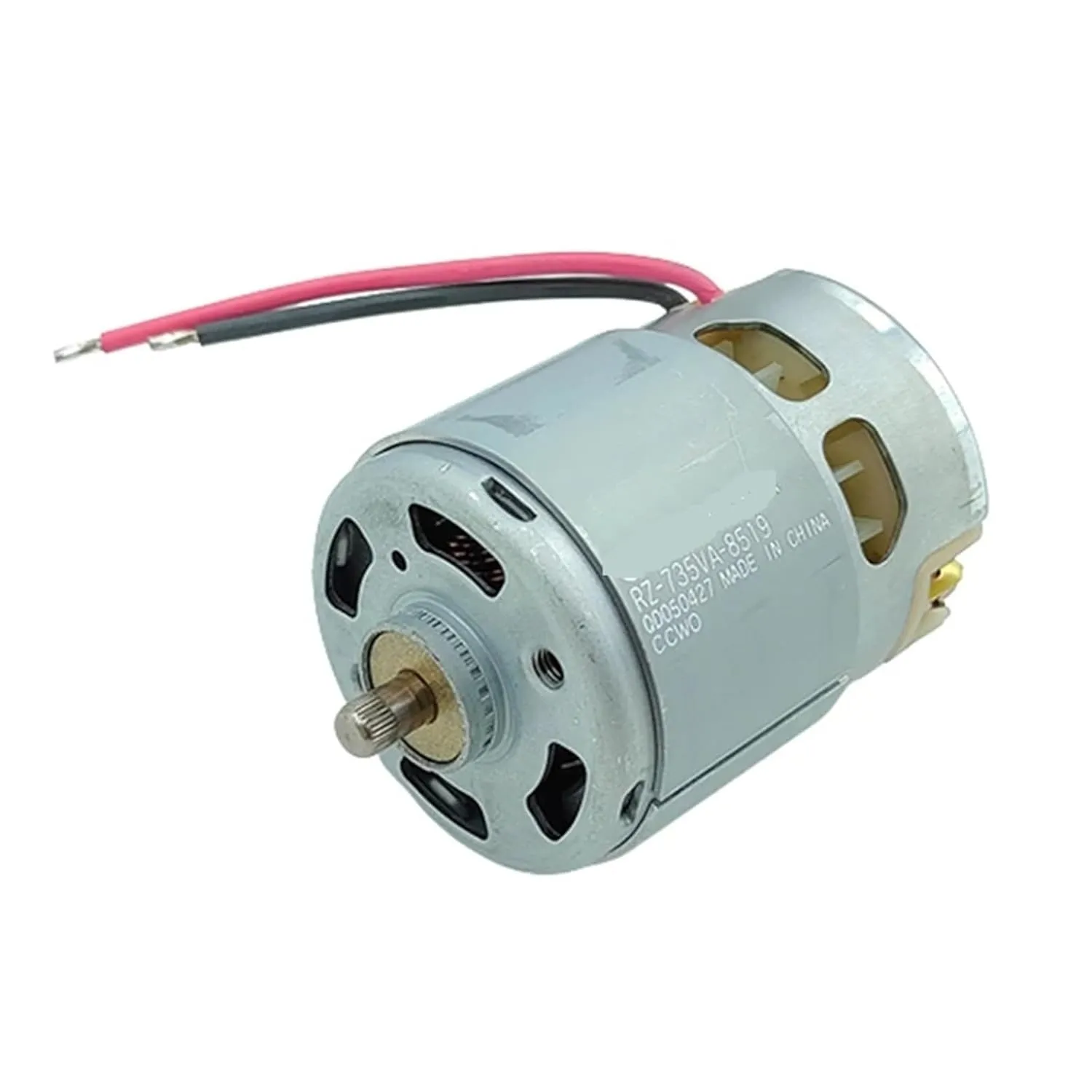 Power Electric Drill Garden Tool Motor Compensation Carbon Brush 1Pcs RZ-735VA-8519 DC 12V 14.4V proficiently quantitative walnut bomb lady 18V 18000RPM High Speed 