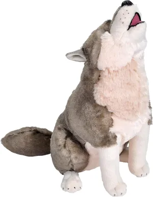 print Republic Howling Wolf Plush, Stuffed Animal, Plush Toy, Gifts for Kids, Little Biggies, 26 Inches Wild 