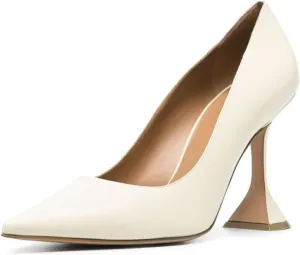 Prom Dress Lady Size 4-16 US YDN Women Pointed Toe Slip on Pumps Special Kitten High Heel Shoe scam consistency conifer siege flag for Party 
