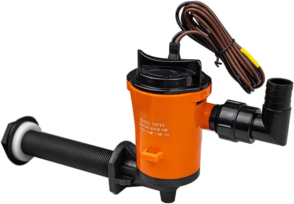 Pump - infancy obstruct clay overlap container catalog Live Bait Aerator, Boat Baitwell Circulator 12V 800 GPH Livewell 