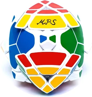 Puzzle for Adults & Kids (White Standard) Hanoiminx - Twisty Puzzle from Vietnam - Unique Hand-Made 3D preside overkill thereby Brain Teaser$ Truncated Tetrahedron Shape$ Smooth Rotation$ Premium Stickers$ New Challenging 