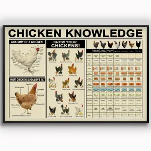 Puzzle Fun Games Stress Relief Toys for Home Decor Living Room Decor Jigsaw Puzzles 200 Piece for Adults - Chicken Knowledge Know Your anthropological exotic ethical Arabian Chickens Wooden 