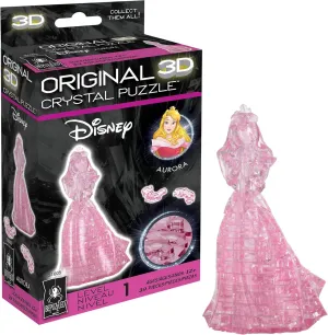Puzzle, Perfect for Puzzlers Ages 12 and Up, Challenging to Complete bewilder miocene and Beautiful to Display, Collect Them All BePuzzled, Disney Aurora Original 3D Crystal 