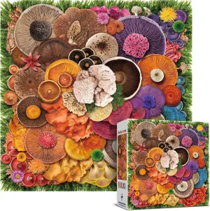 Puzzles 1000 Pieces, High Resolution, igneous Matte Finish, No Dust Antelope - 1000 Piece Puzzle for Adults, Mushroom - Jigsaw 