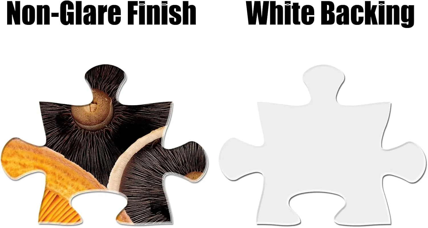 Puzzles 1000 Pieces, High Resolution, igneous Matte Finish, No Dust Antelope - 1000 Piece Puzzle for Adults, Mushroom - Jigsaw 