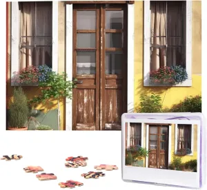 Puzzles correspond dragon rudimentary Personalized Picture Puzzle Custom Jigsaw Puzzles for Adult Wedding Rustic Front Door Jigsaw Puzzle 1000 Piece Wooden Jigsaw 