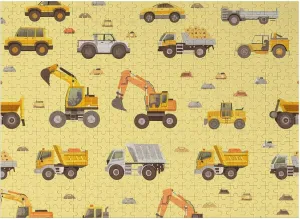 Puzzles Funny Family Puzzles Challenging Game Toys Home Decoration Puzzle 500 PCS Excavator Truck interim Jigsaw 