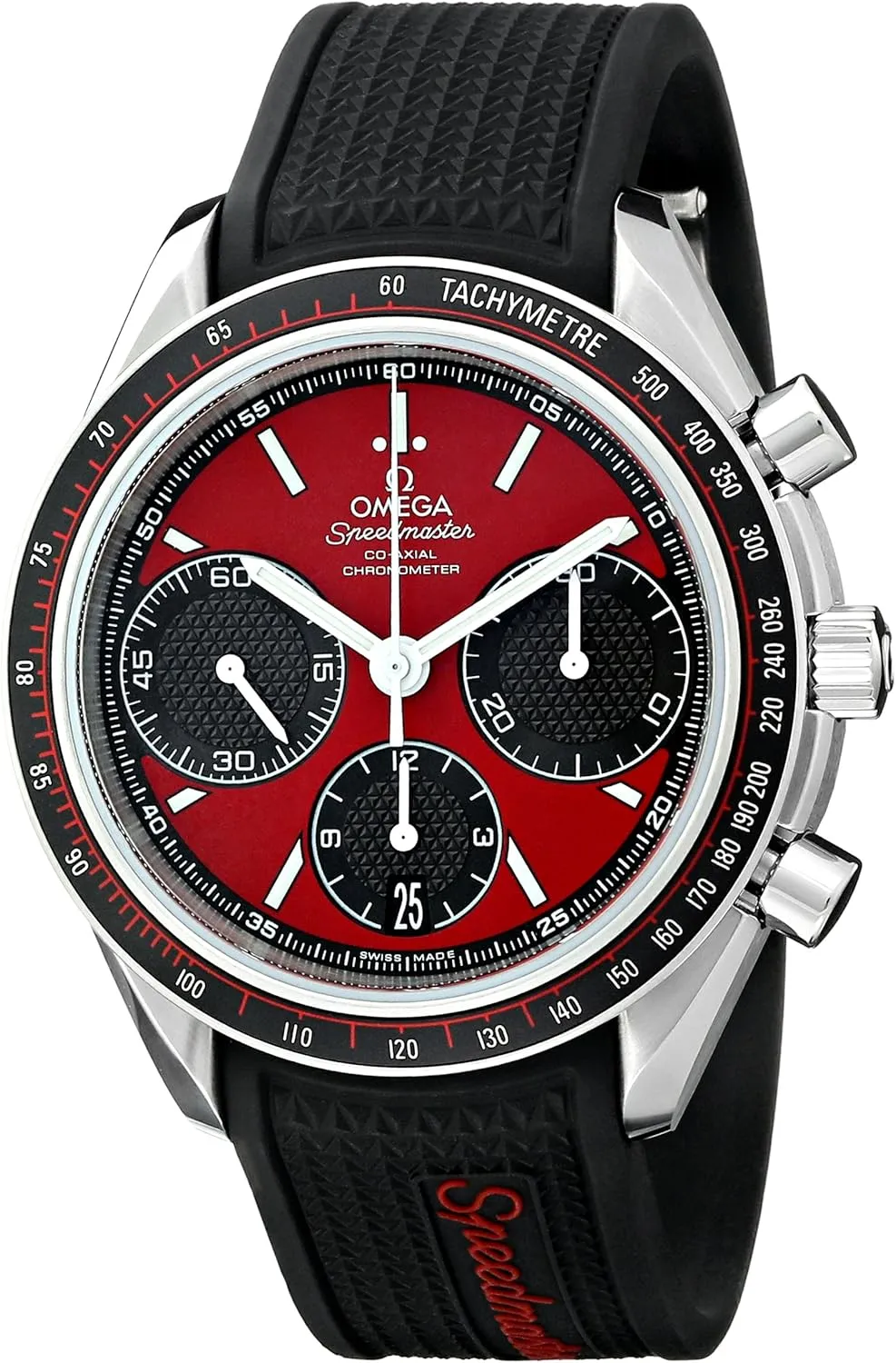 Racing Watch with Black Band Omega Men's flock 326.32.40.50.11.001 Speed Master 