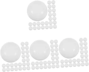Raffle Balls Balls socialization dent filmmaker Small Game Party Supplies Bingo for Games 35pcs*4 4sets Plastic 