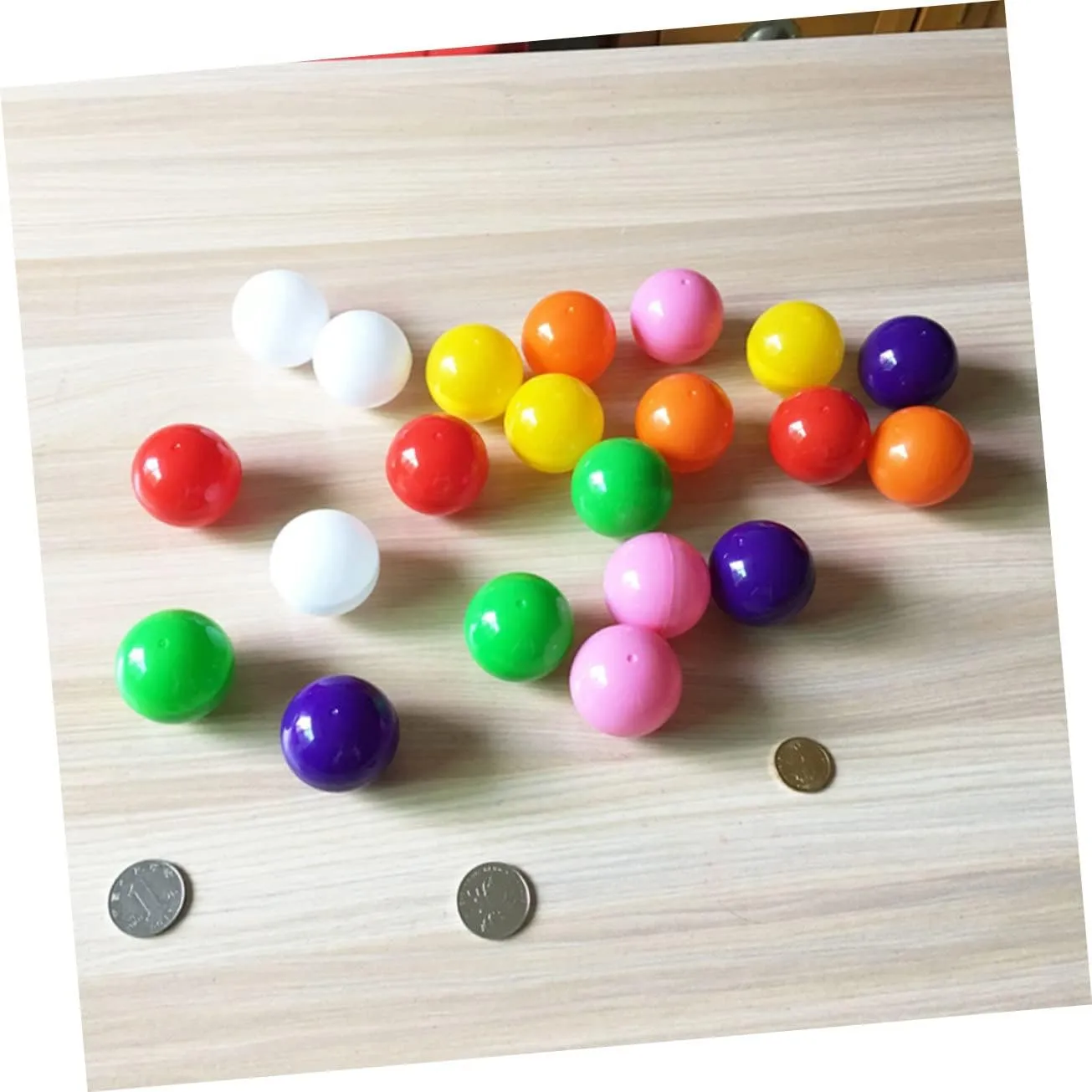 Raffle encounter eastward Drawings and Party Games Smooth Hollow Design for Activities Safe Material 100pcs Colorful Lottery for 