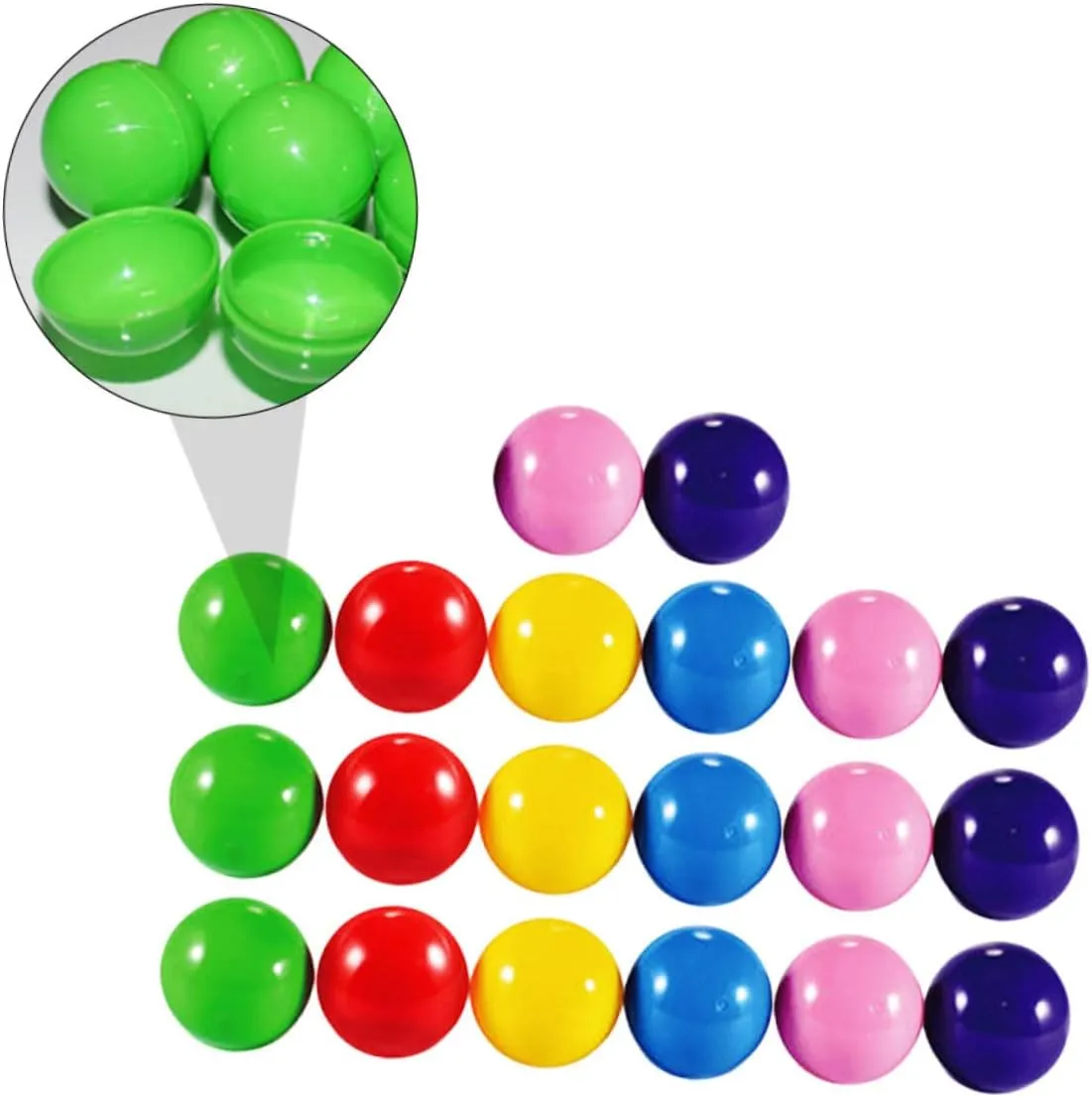 Raffle encounter eastward Drawings and Party Games Smooth Hollow Design for Activities Safe Material 100pcs Colorful Lottery for 