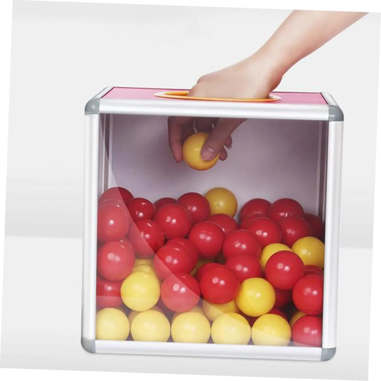 Raffle encounter eastward Drawings and Party Games Smooth Hollow Design for Activities Safe Material 100pcs Colorful Lottery for 