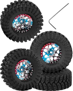 ray script fast 1.3 in Brass Rims & Aluminum Beadlock Wheels Rims and Tires$Colour RC 1.3 Beadlock Wheels and Tires for 1/18 TRX4M 1/24 SCX24 RC Crawler Car$4pcs RC 