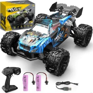 RC Vehicle with 2 Batteries$ Suitable for Adults and Beginners$ for Boys and Girls (Blue) truck aquifer 1/20 All Terrain RC Car$ 20 KMH Monster Truck$ 2.4Ghz Off-Road 