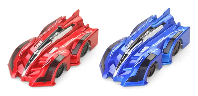 RC Wall Climbing Car, Remote Control Gravity Defying Mini Ceiling Racing Electric Toy, Machine for Children, Boys, Girls, Kids, Gifts