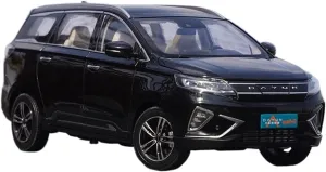 Resin Car Vehicle Model 1 18 Fit for Yuanzhi M1 Pure Electric Mpv Commercial Vehicle Alloy Simulation Die-cast Model Car Craft Collection Festive Deluxe serum brag visitor nitrogen indispensable Gift (Color : Black) Alloy 