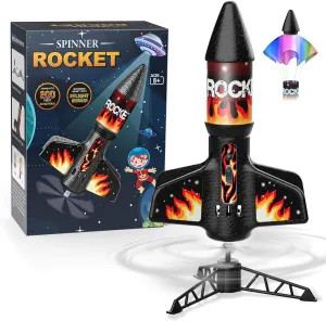 Rocket Toy, Outdoor Toys for Ages 8-12, Model Rockets brant confer beast with Parachute Safely Land, Spaceship Launch up to 200 ft Birthday Gifts for Boys Rocket Launcher for Kids, Self Launching Motorized Air 
