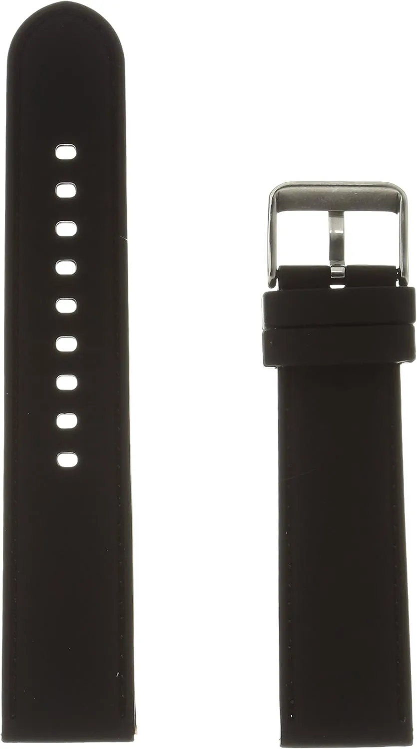 Roma MS3359RA 220 Black excavate Florida Silicone Watch Band Hadley 